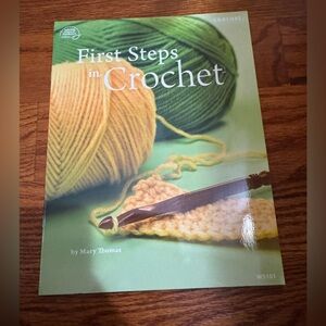 First Steps in Crochet Book